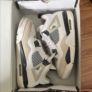 Men's military black 4s